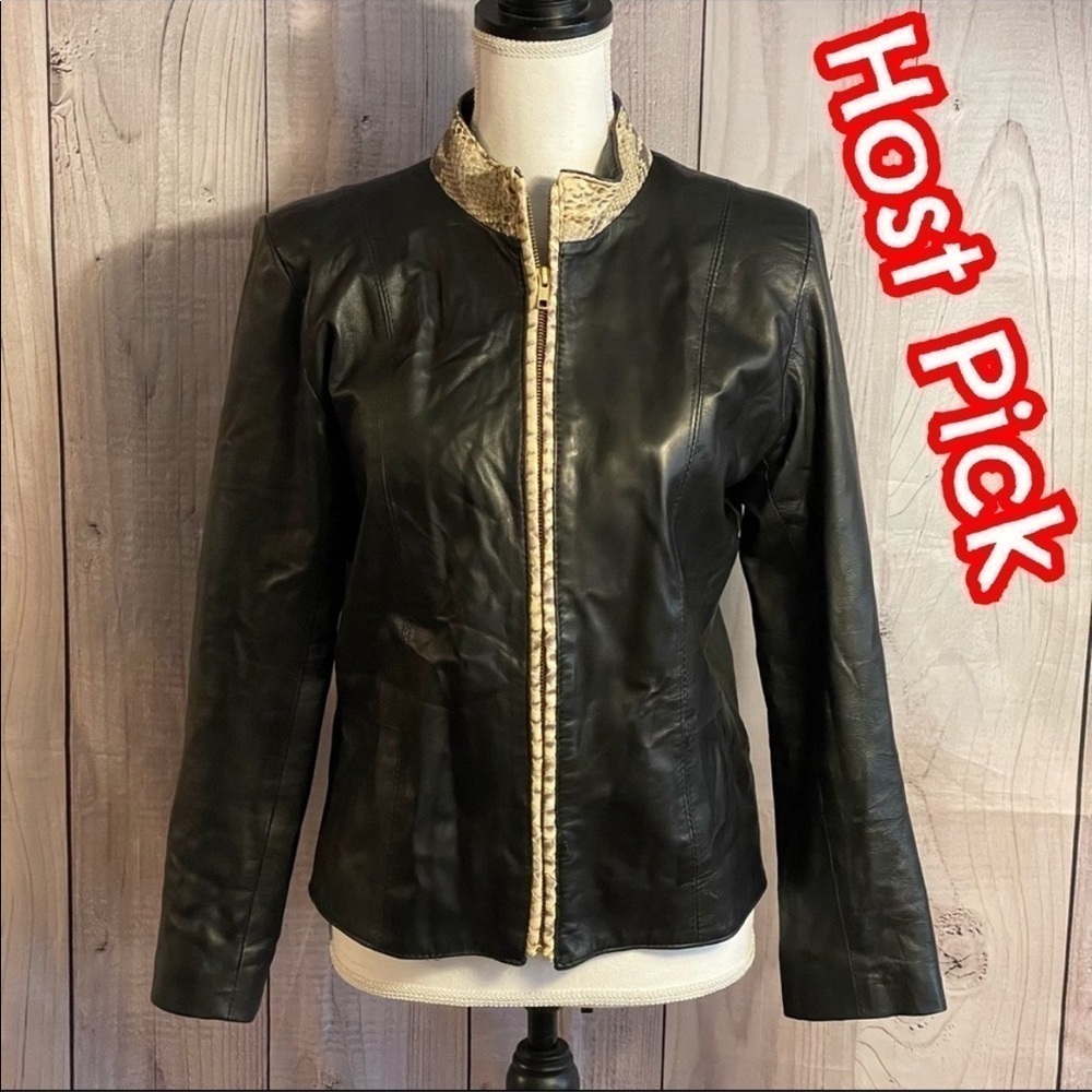 ✅2x Host Pick✅ Image Leather Jacket, Medium